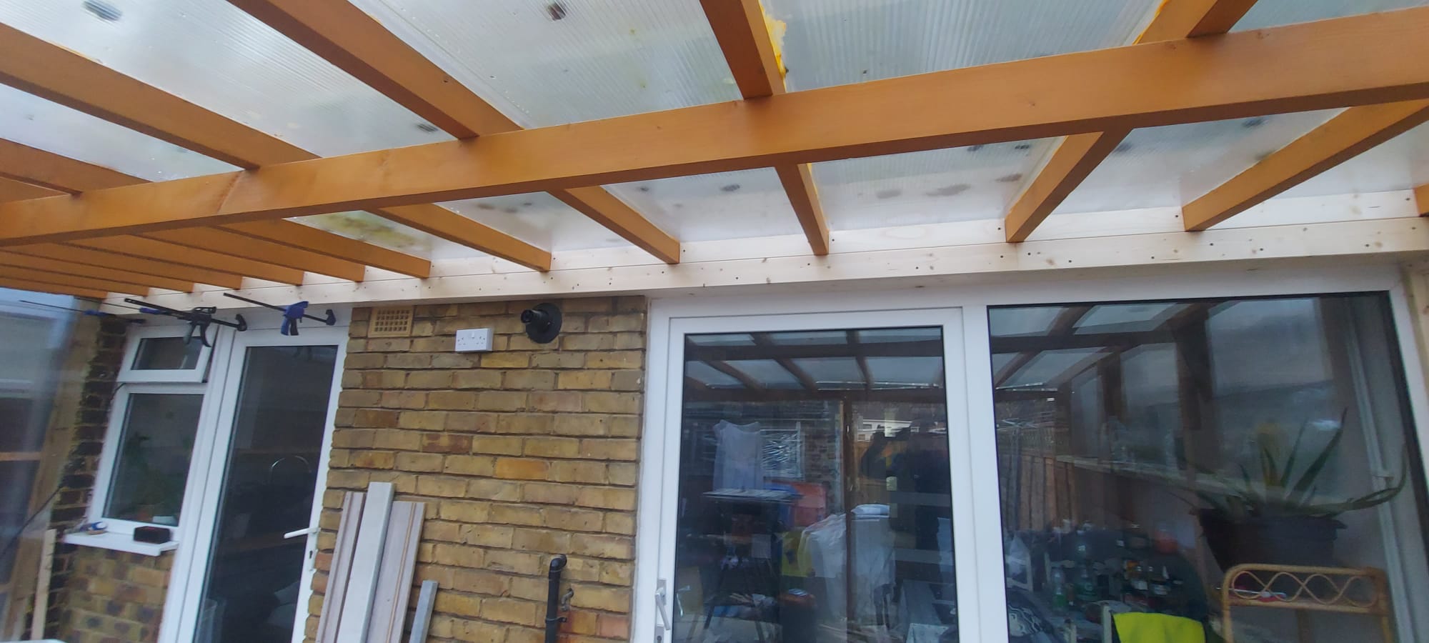 A timber veranda that opens up the house. — 2